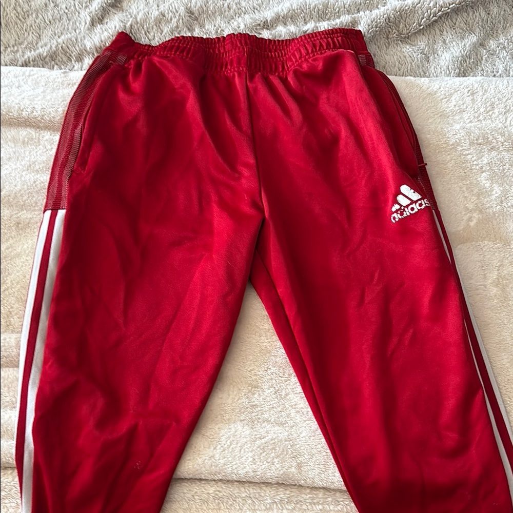 Adidas Red Track Pants
